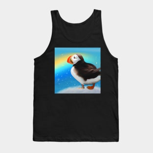 Puffin Painting Tank Top